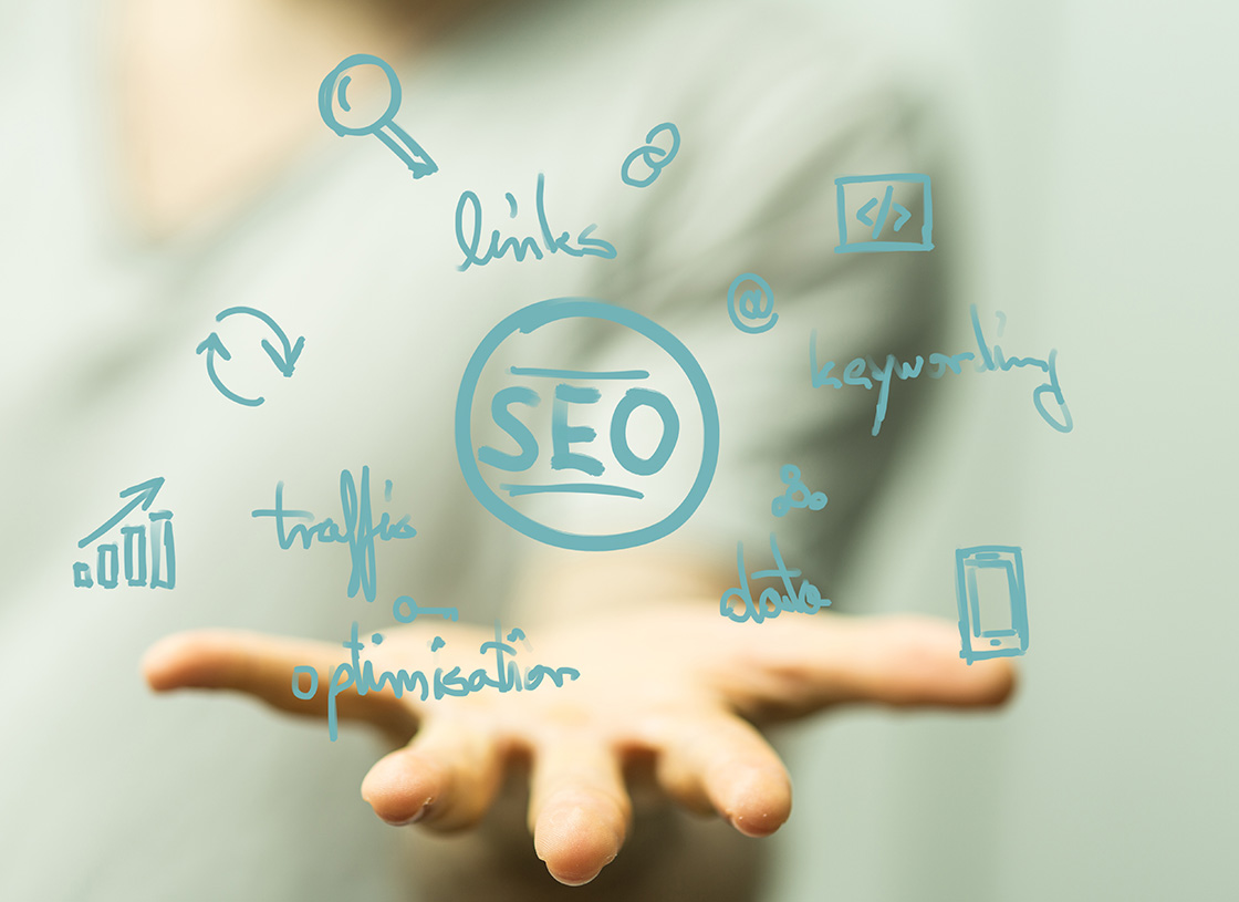 Boost Your Business’s Online Presence through Efficient SEO Strategies Graphic