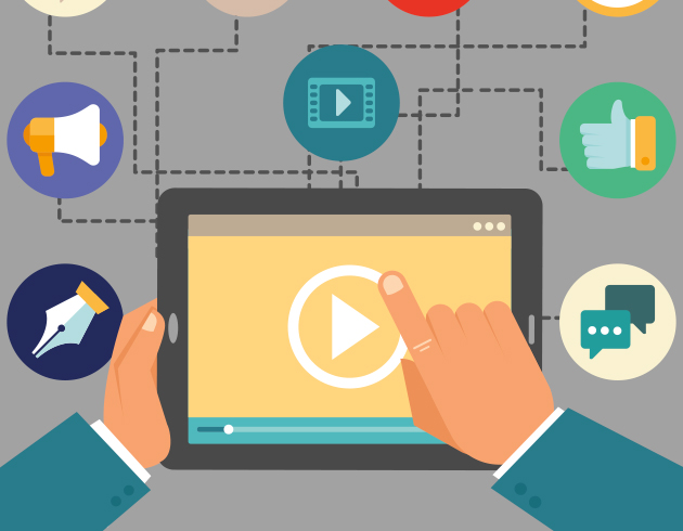 The Benefits of Video Marketing Graphic