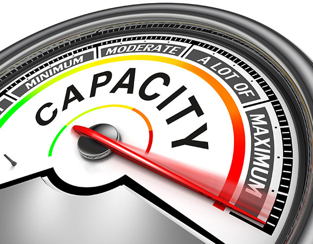 Max Capacity Graphic