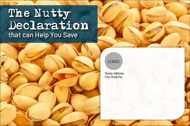 Nutty Declaration Card Outside