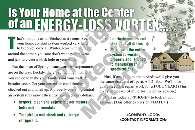 Energy Loss Vortex Card Inside